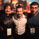 Just Cause 3 lead designer Francesco Antolini (left) and producer Omar Shakir (right) are joined by director Roland Lesterlin (center, not interviewed but wanted to be photographed anyway)